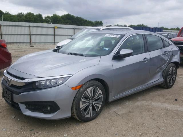 19XFC1F70HE023356 - 2017 HONDA CIVIC EXL 银色 照片 2