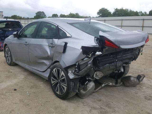 19XFC1F70HE023356 - 2017 HONDA CIVIC EXL 银色 照片 3