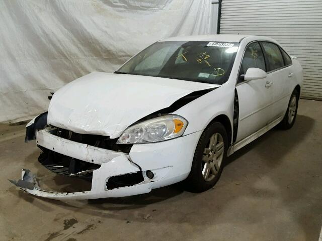 2G1WG5EK6B1109284 - 2011 CHEVROLET IMPALA LT WHITE photo 2