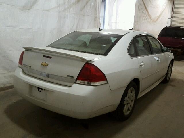 2G1WG5EK6B1109284 - 2011 CHEVROLET IMPALA LT WHITE photo 4