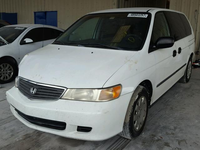 2HKRL18581H543895 - 2001 HONDA ODYSSEY LX WHITE photo 2