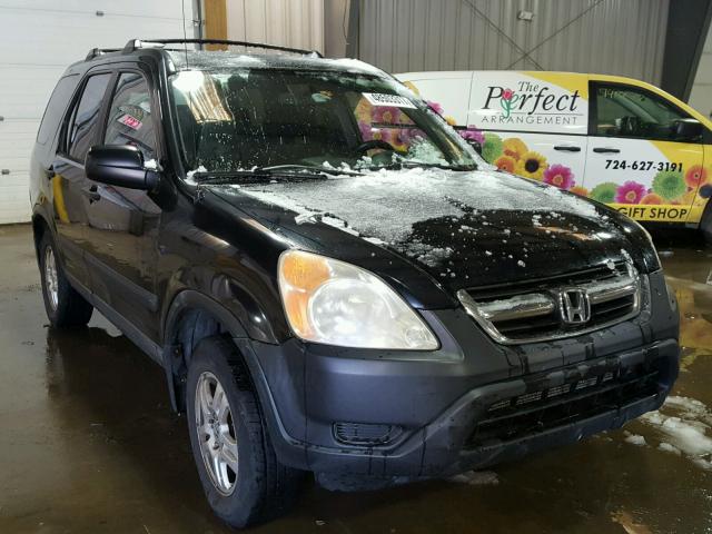 JHLRD78873C021447 - 2003 HONDA CR-V EX BLACK photo 1