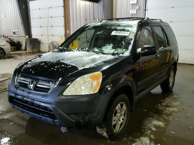 JHLRD78873C021447 - 2003 HONDA CR-V EX BLACK photo 2