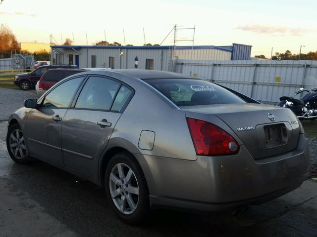 1N4BA41E34C882279 - 2004 NISSAN MAXIMA SE GRAY photo 3