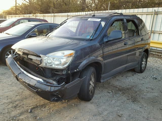 3G5DA03E44S509049 - 2004 BUICK RENDEZVOUS GRAY photo 2