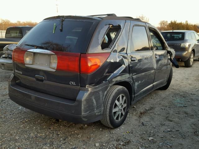 3G5DA03E44S509049 - 2004 BUICK RENDEZVOUS GRAY photo 4