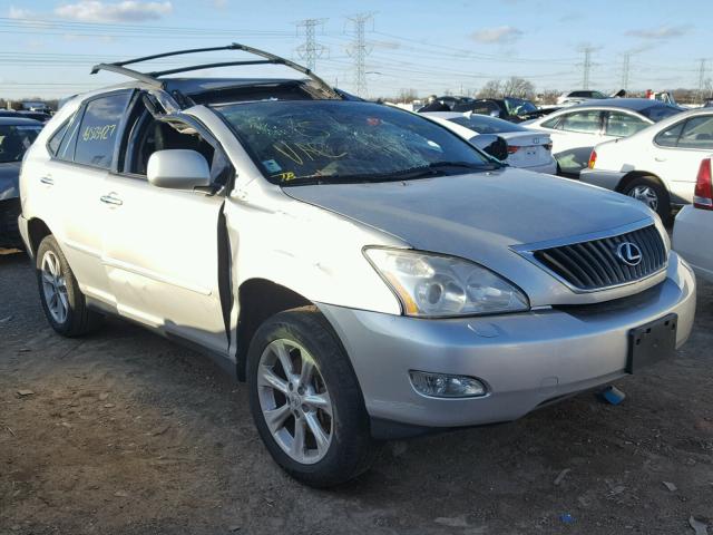 2T2HK31U38C095845 - 2008 LEXUS RX 350 SILVER photo 1