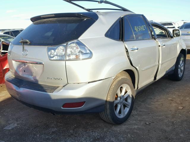 2T2HK31U38C095845 - 2008 LEXUS RX 350 SILVER photo 4