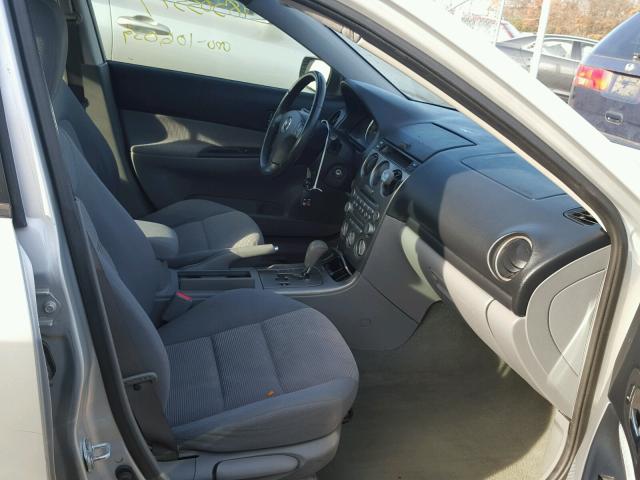 1YVFP80C055M36821 - 2005 MAZDA 6 I GRAY photo 5