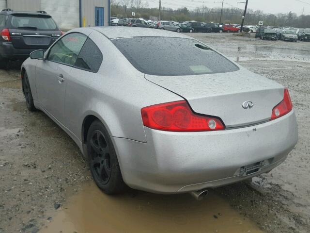 JNKCV54E73M204159 - 2003 INFINITI G35 GRAY photo 3