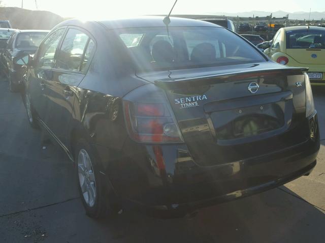 3N1AB6AP6BL682260 - 2011 NISSAN SENTRA 2.0 BLACK photo 3