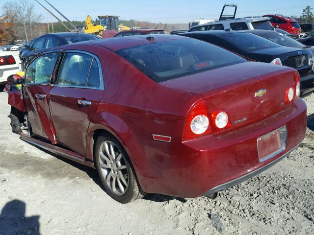 1G1ZK57B99F125202 - 2009 CHEVROLET MALIBU LTZ RED photo 3