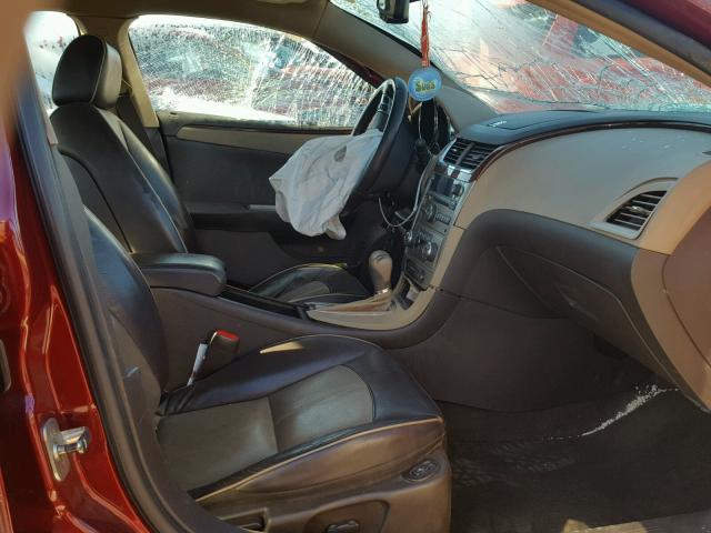 1G1ZK57B99F125202 - 2009 CHEVROLET MALIBU LTZ 红色 照片 5