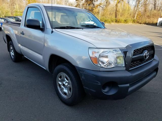 5TFNX4CN6BX006380 - 2011 TOYOTA TACOMA SILVER photo 1