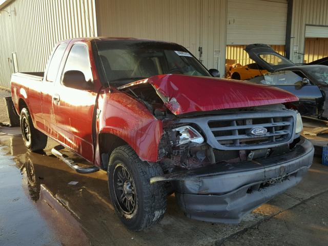 2FTRX17W23CA40533 - 2003 FORD F150 RED photo 1