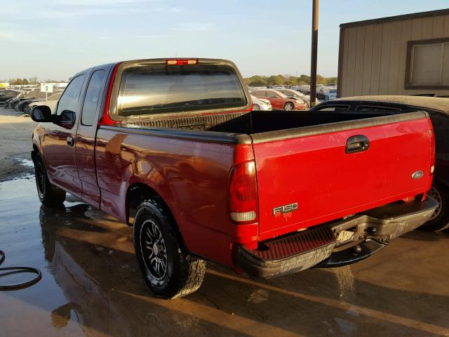 2FTRX17W23CA40533 - 2003 FORD F150 RED photo 3