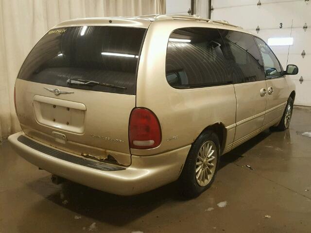 1C4GP64L6XB541196 - 1999 CHRYSLER TOWN & COU GOLD photo 4