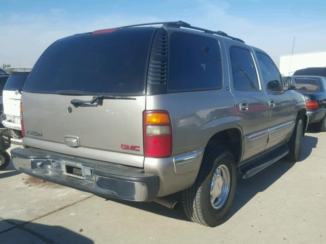 1GKEC13V82J113173 - 2002 GMC YUKON SILVER photo 4