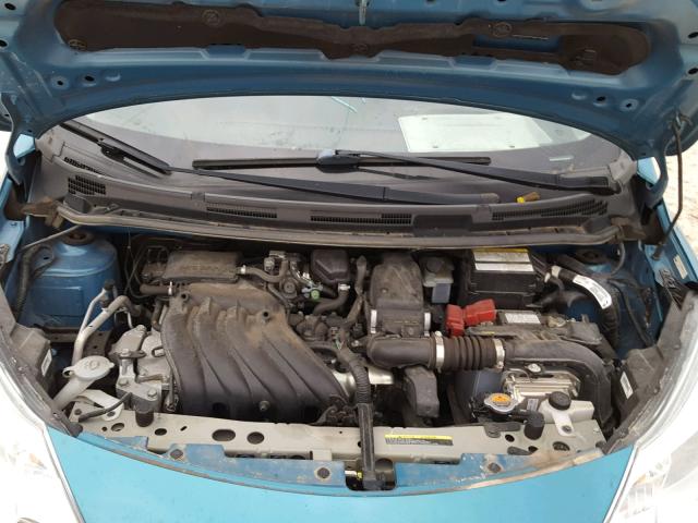 3N1CE2CP3FL389153 - 2015 NISSAN VERSA NOTE BLUE photo 7