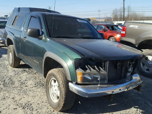 1GCDT146648148500 - 2004 CHEVROLET COLORADO GREEN photo 1