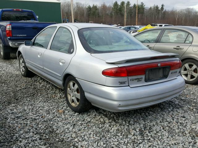 1MELM66L2WK609348 - 1998 MERCURY MYSTIQUE L SILVER photo 3