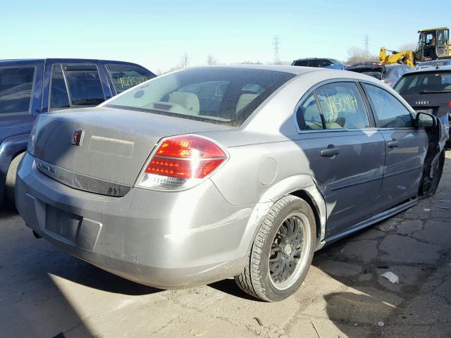 1G8ZS57N47F186708 - 2007 SATURN AURA XE SILVER photo 4