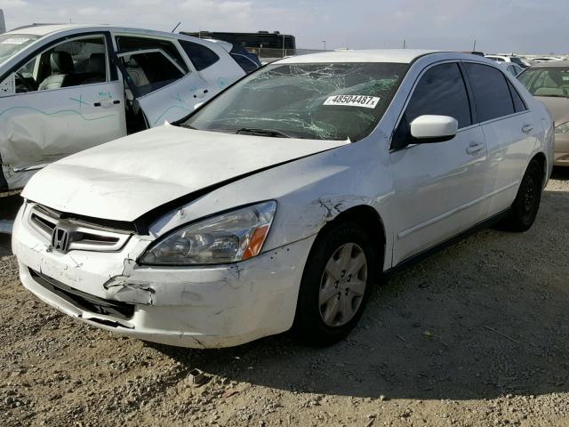 JHMCM56454C029473 - 2004 HONDA ACCORD LX WHITE photo 2