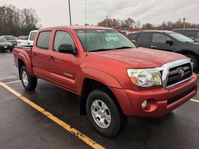 5TELU42N18Z513240 - 2008 TOYOTA TACOMA DOU RED photo 1