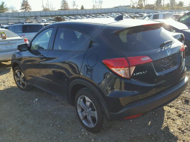 3CZRU6H52GM765405 - 2016 HONDA HR-V EX BLACK photo 3