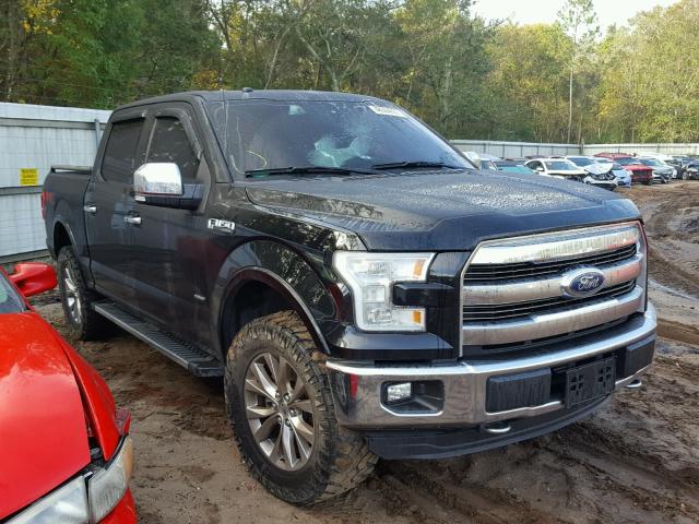 1FTEW1EG4GFB20634 - 2016 FORD F150 SUPER BLACK photo 1