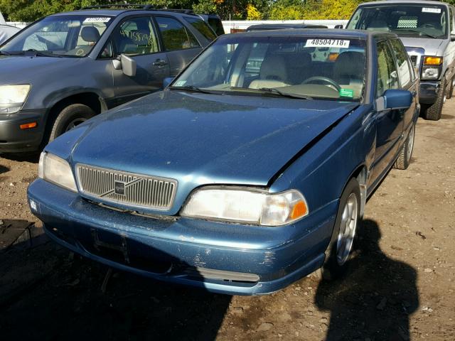 YV1LS5532W1423330 - 1998 VOLVO S70 BLUE photo 2