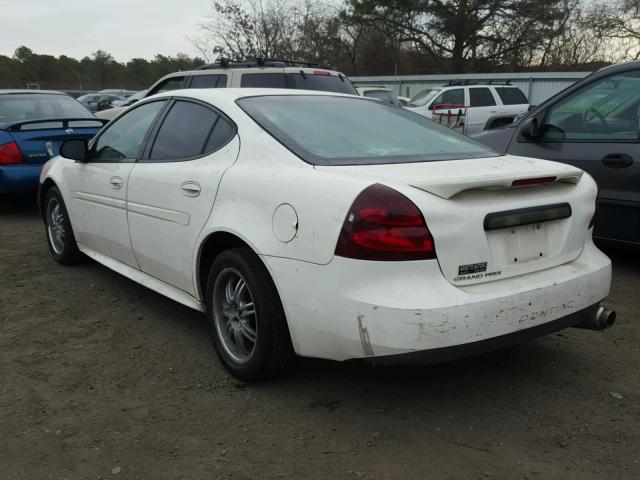 2G2WP522751140192 - 2005 PONTIAC GRAND PRIX WHITE photo 3