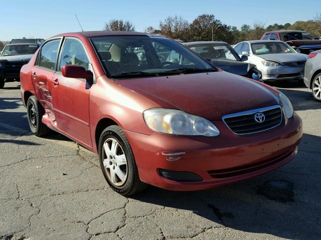 1NXBR32E47Z911620 - 2007 TOYOTA COROLLA CE RED photo 1