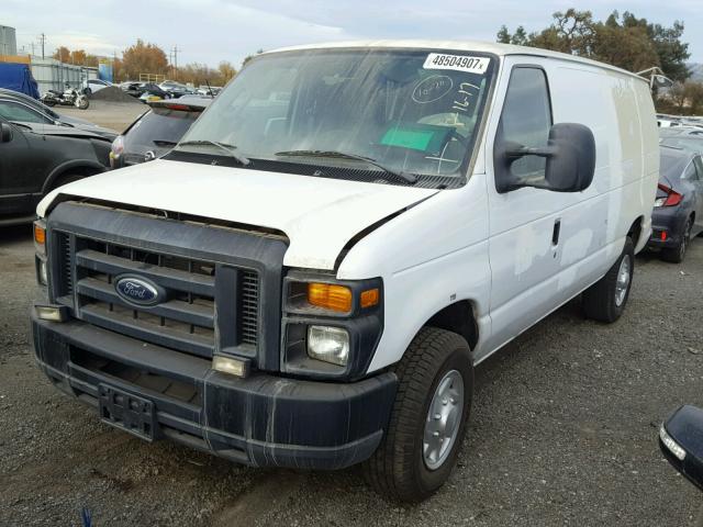 1FTNE2ELXBDA10133 - 2011 FORD ECONOLINE WHITE photo 2