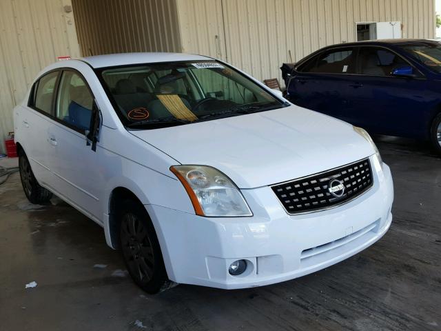 3N1AB61E28L638375 - 2008 NISSAN SENTRA 2.0 WHITE photo 1