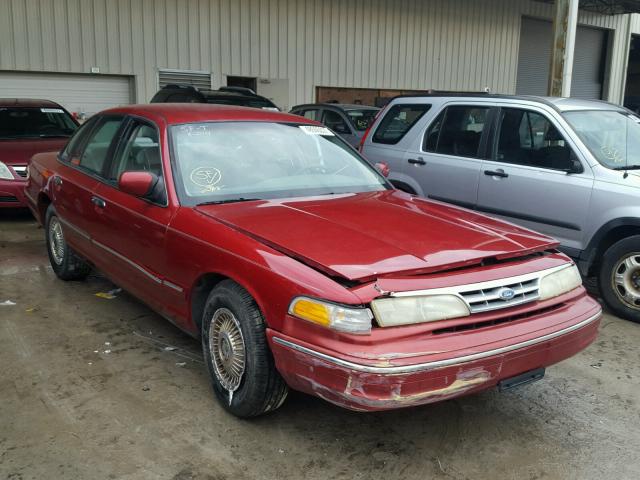 2FALP73W0VX221047 - 1997 FORD CROWN VICT BURGUNDY photo 1