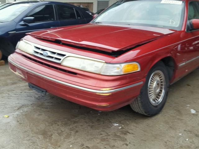 2FALP73W0VX221047 - 1997 FORD CROWN VICT BURGUNDY photo 9