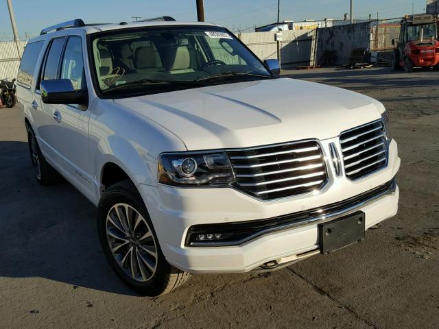 5LMJJ3HT7GEL11772 - 2016 LINCOLN NAVIGATOR WHITE photo 1