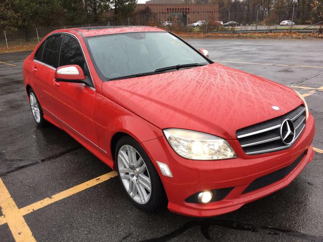 WDDGF81X88F151917 - 2008 MERCEDES-BENZ C 300 4MAT RED photo 1