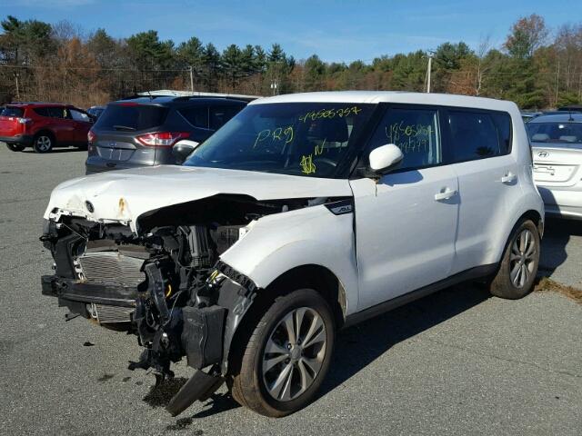 KNDJP3A59E7083485 - 2014 KIA SOUL + WHITE photo 2