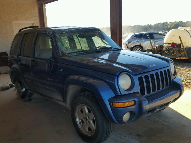 1J4GL58K23W512248 - 2003 JEEP LIBERTY LI BLUE photo 1