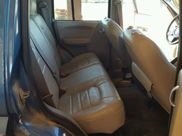 1J4GL58K23W512248 - 2003 JEEP LIBERTY LI BLUE photo 6