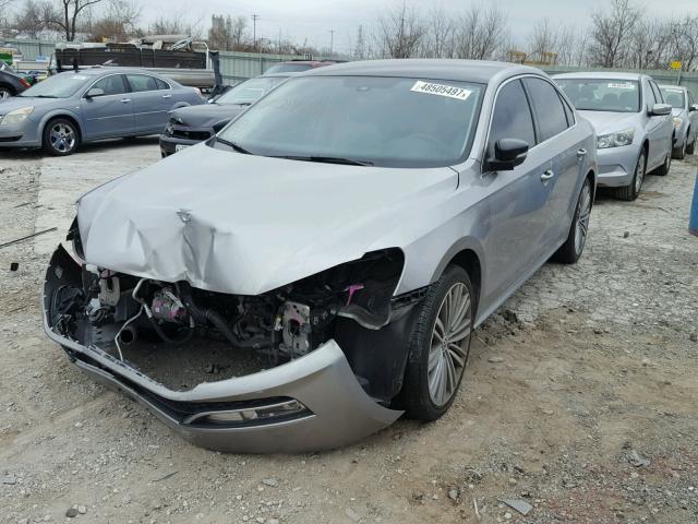 1VWBS7A38EC084026 - 2014 VOLKSWAGEN PASSAT SE SILVER photo 2