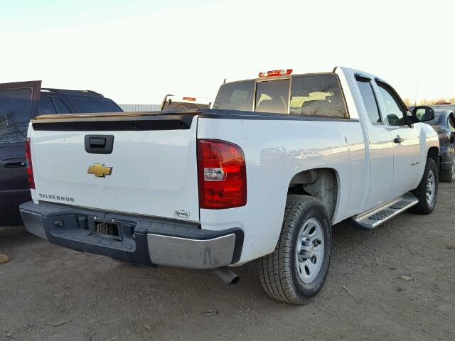 1GCSCPEX2AZ163941 - 2010 CHEVROLET SILVERADO WHITE photo 4