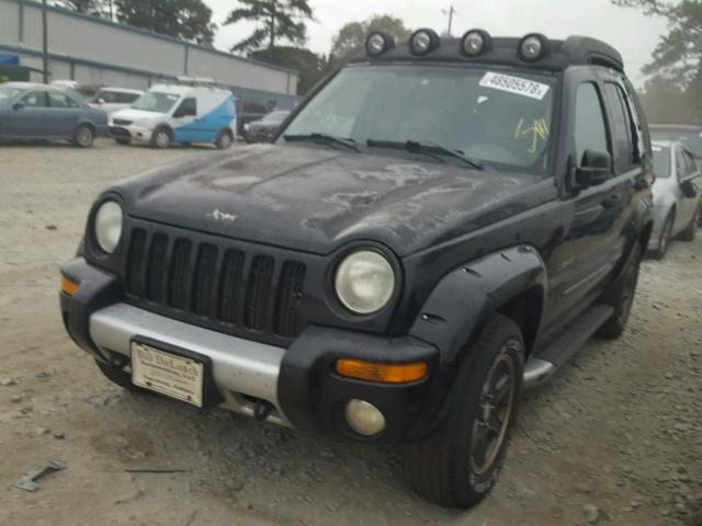 1J4GK38K63W551125 - 2003 JEEP LIBERTY RE BLACK photo 2