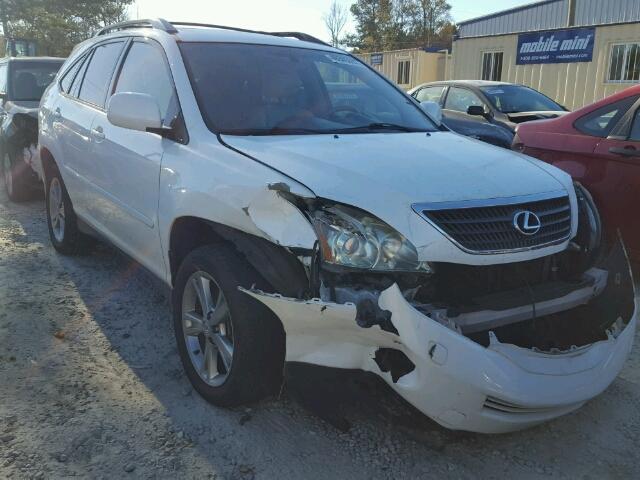 JTJGW31U860004772 - 2006 LEXUS RX 400 WHITE photo 1