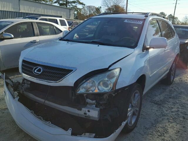 JTJGW31U860004772 - 2006 LEXUS RX 400 WHITE photo 2