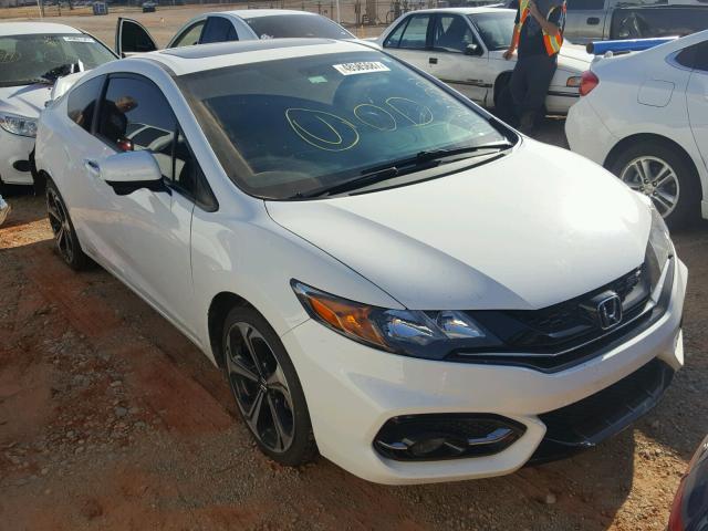 2HGFG4A5XEH703701 - 2014 HONDA CIVIC SI WHITE photo 1