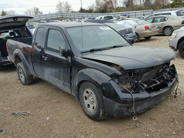 1N6BD0CT0AC423869 - 2010 NISSAN FRONTIER K BLACK photo 1