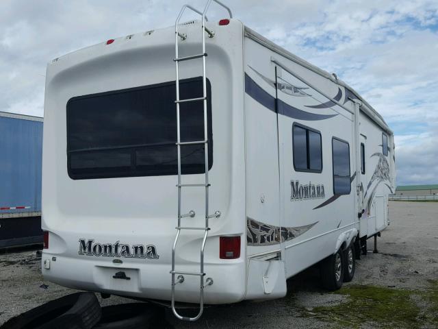 4YDF3662084703712 - 2008 KEYSTONE MONTANA WHITE photo 4